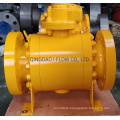 2 Piece Cast Steel Soft Seated Trunnion Ball Valve